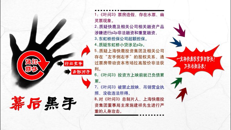 《叶问3》和总制片人施建祥背后连中七枪的真相