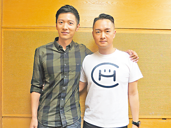 ■對於初入行時被指態度囂張,高鈞賢(左)認是自信出問題。