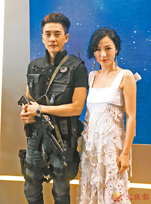 ■劉心悠與黃宗澤齊加盟邵氏。莫雪芝 攝